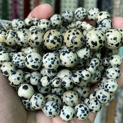 Natural Stone Beads 4 6 8 10mm Tiger Eye Lava Amazonite Turquoises Agates Jaspers Beads For Jewelry Making DIY Bracelet Neckl