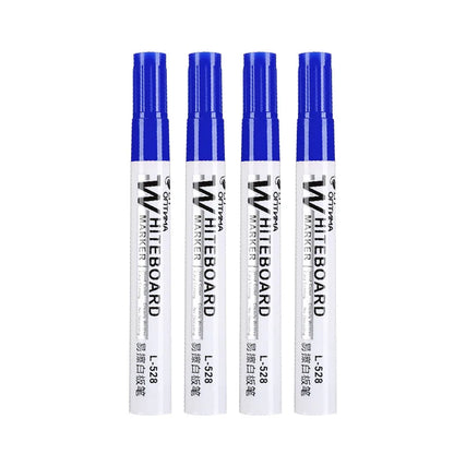 4/10 Pcs Set Erasable Magnetic Whiteboard Marker Pen Blackboard Marker Chalk Glass Ceramics Office School Art Marker Statione