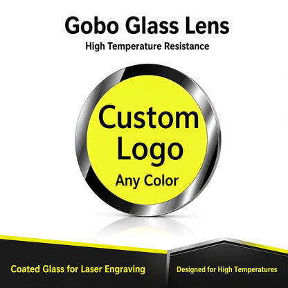 Customized Logo Lens High-Definition Replaceable Lens for LED Projector Personalized Logo Projection Accessory