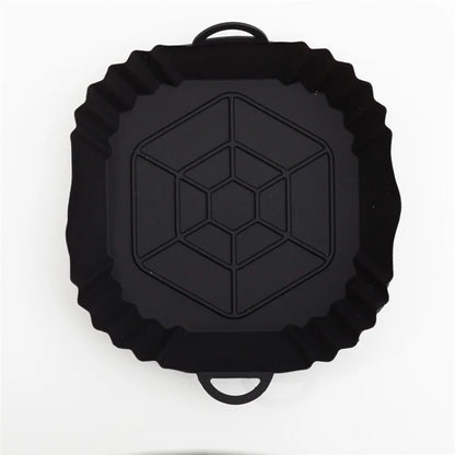 1pcs Air Fryer Silicone Liners Square Airfryer Liners Reusable Air Fryer Accessories Replacement for Parchment Airfryer Liner