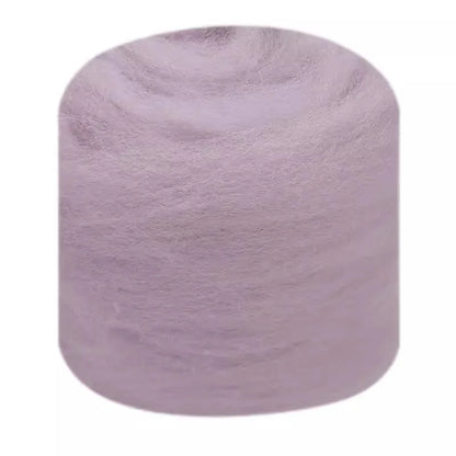 Needle Felting Wool Fibre Wool Roving for DIY Craft Materials, Needle Felt Roving Fabric Felt Craft Toys Handmade Felting Cra