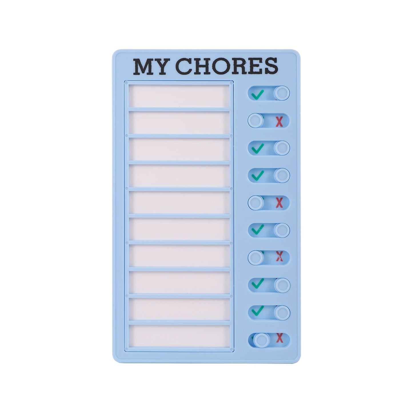 Reusable My Chores Checklist Task Board Daily Schedule Planner Memo Chore Chart Kid Responsibility Behavior Self Discipline C