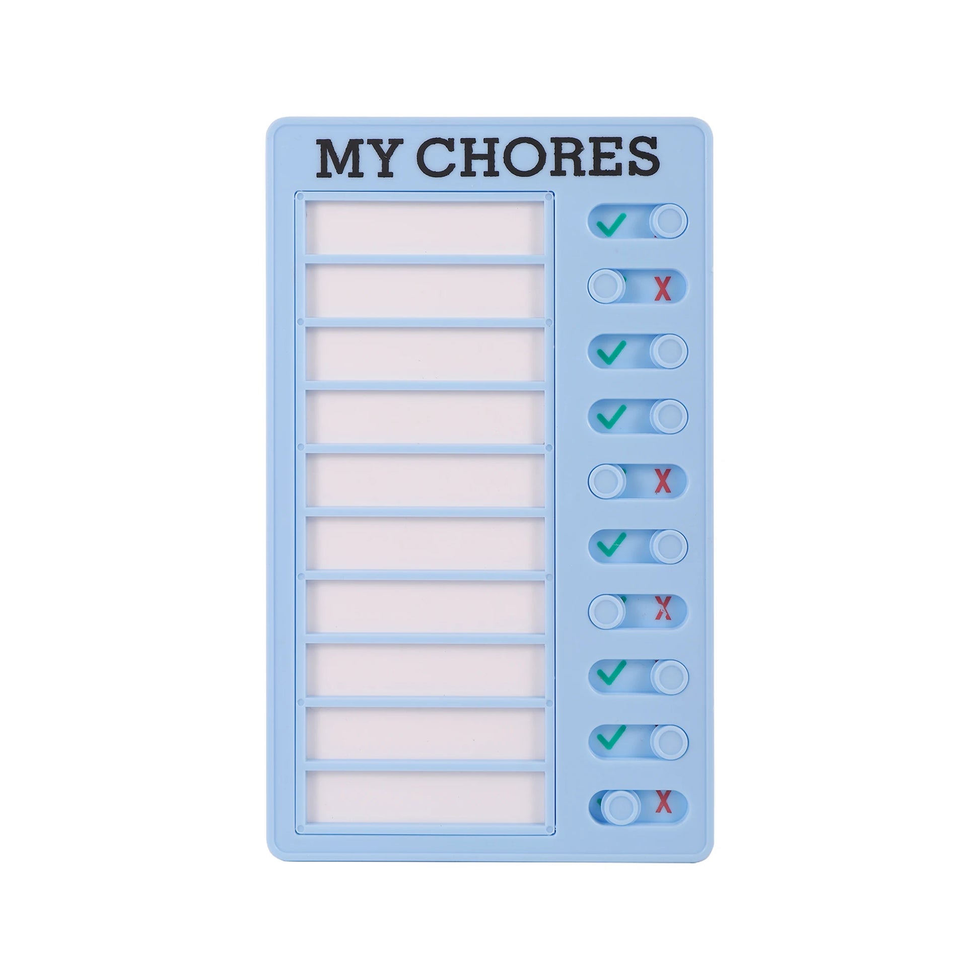 Reusable My Chores Checklist Task Board Daily Schedule Planner Memo Chore Chart Kid Responsibility Behavior Self Discipline C