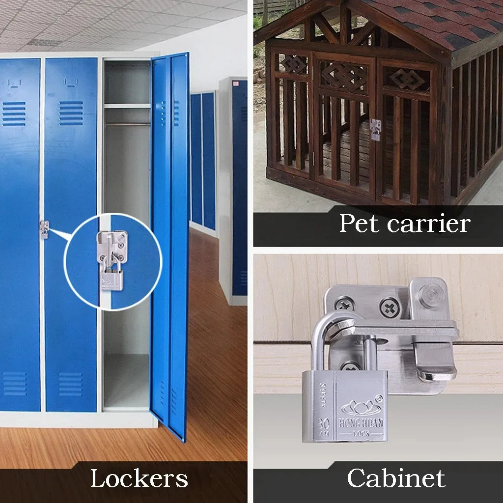 1pc Flip Latch Gate Latches Slide Bolt Latch Safety Door Lock Catch For Barn Cabinet Pet Cage Garden Bathroom Garage Window S