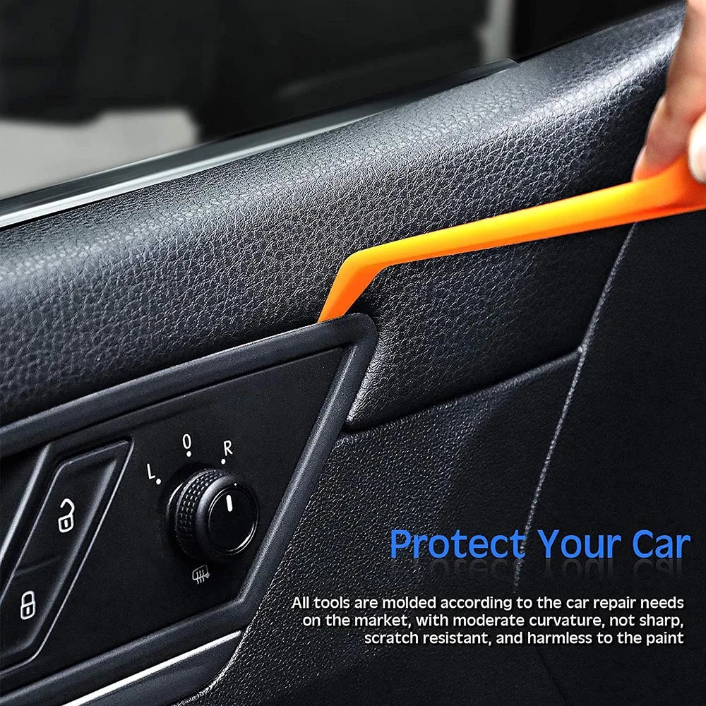 Auto Trim Removal Tool Car Door Trim Panel Tools Car Radio Audio Installer Pry Tool for Car Auto Door Clip Panel Crowbar Remo