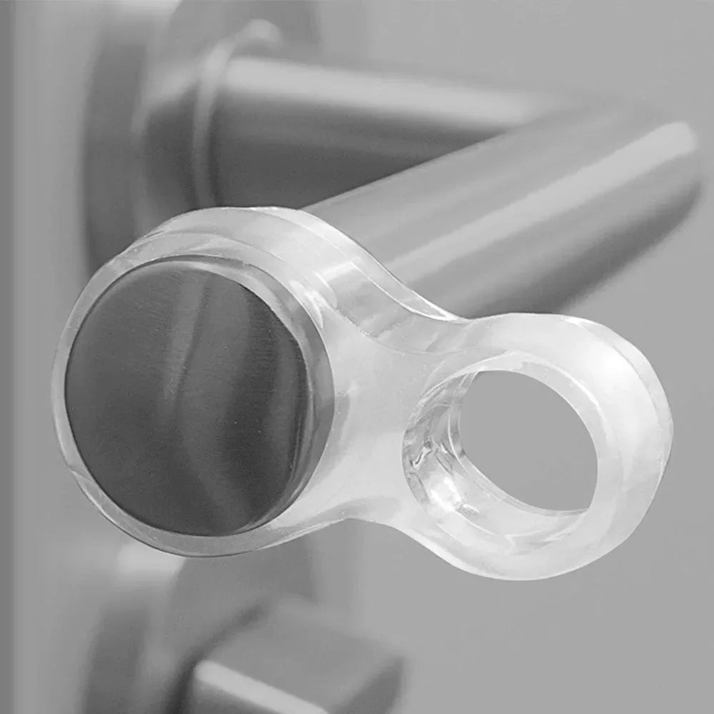 Stop Floor Door Stops Buffer No Drill Door Stopper Home Improvement Furniture Wall Safety Hardware Transparent Supplies Silic