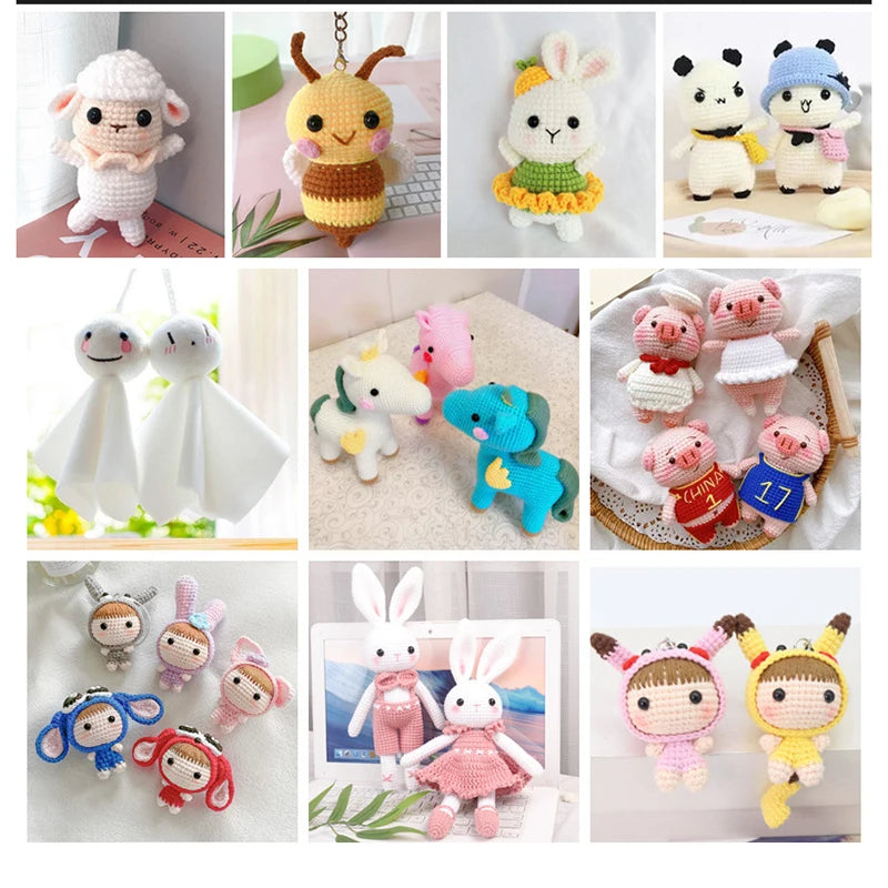 20-200g/Lot Doll Stuffed Cotton Toys PP Cotton Pillow Filling Premium Polyester Fiber Stuffing High Elastic Filler DIY Handma