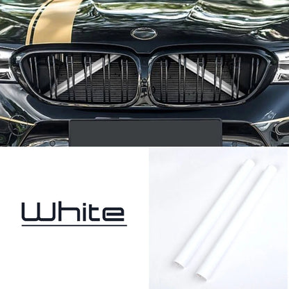 A Pair Car Front Grille Trim Strips For BMW F30 F31 F32 F33 F34 F36 F20 F21 F22 F23 G29 Car Sport Styling Decoration Accessor