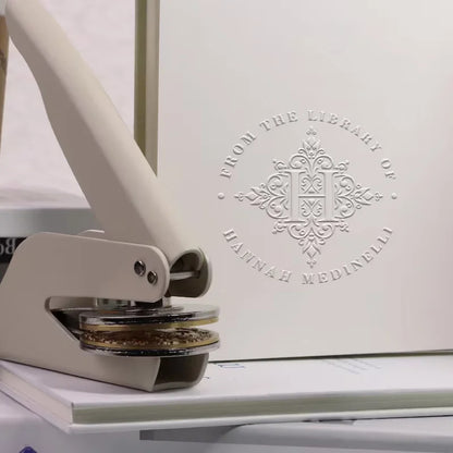 Custom Embosser Stamp,From the Library Embosser,Personalized Book Embosser Stamps,Custom Logo,Magic School,Gift for Book Love