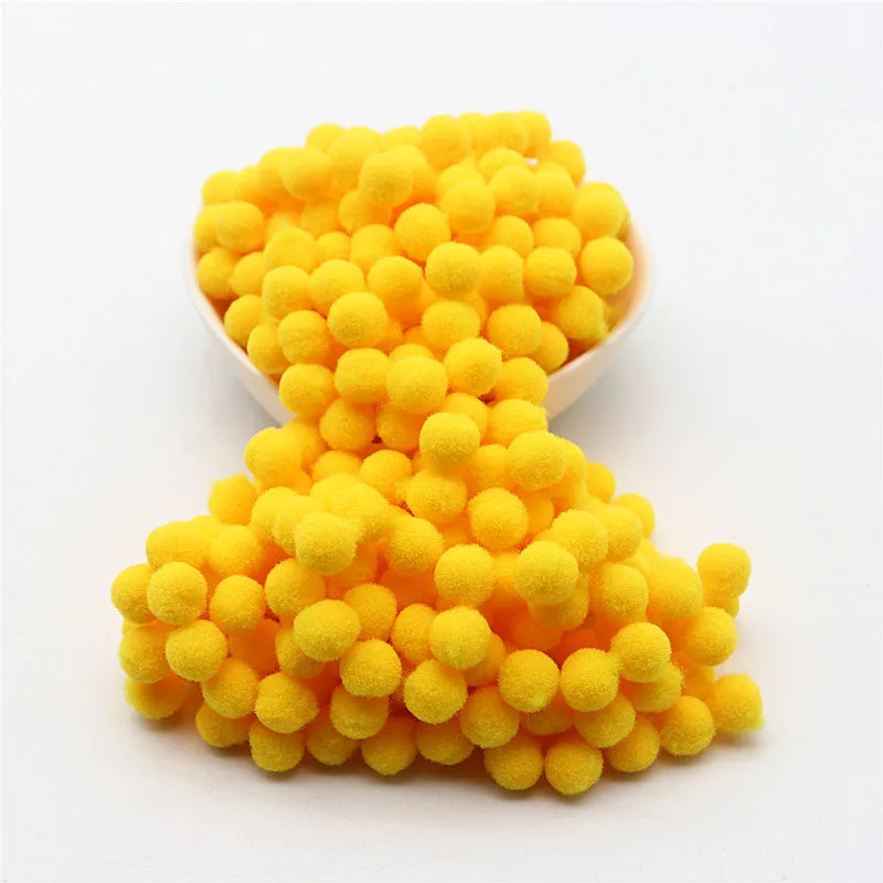 15g Fluffy Soft Pompom 8 Mm 10 Mm 15 Mm 20 Mm 25 Mm 30 Mm Plush Pompom DIY Home Decoration Crafts Toys - 29 / 8mm 15g