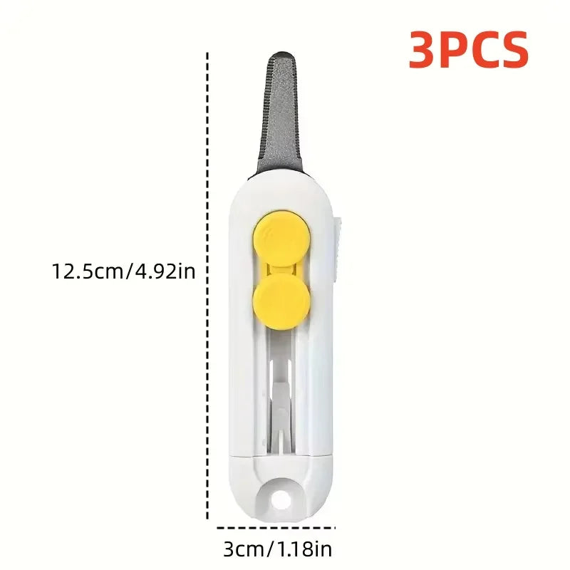Magnetic Courier Opening Knife Multifunctional Portable Courier Unboxing Knives Retractable Self-locking Rebound Art Knife To