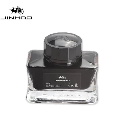 Jinhao Premium 50ml Fountain Pen Ink - Smooth Black/Blue/Blue Black Calligraphy Ink - Ideal for Writing and