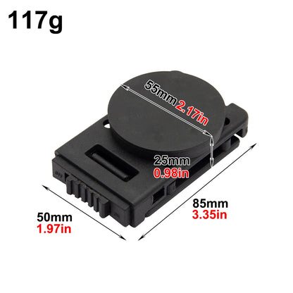Magnetic belt buckle adjustable portable rubber wrap magnetic suction cup suction screw hardware hand tool accessories - With