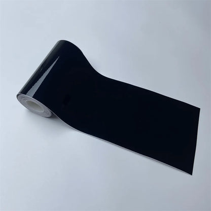 Car Stickers 3/5/7/10 cm Glossy Black Vinyl Wrap Stripe Adhesive Window Trim Film For Pillar Hood Roof Door