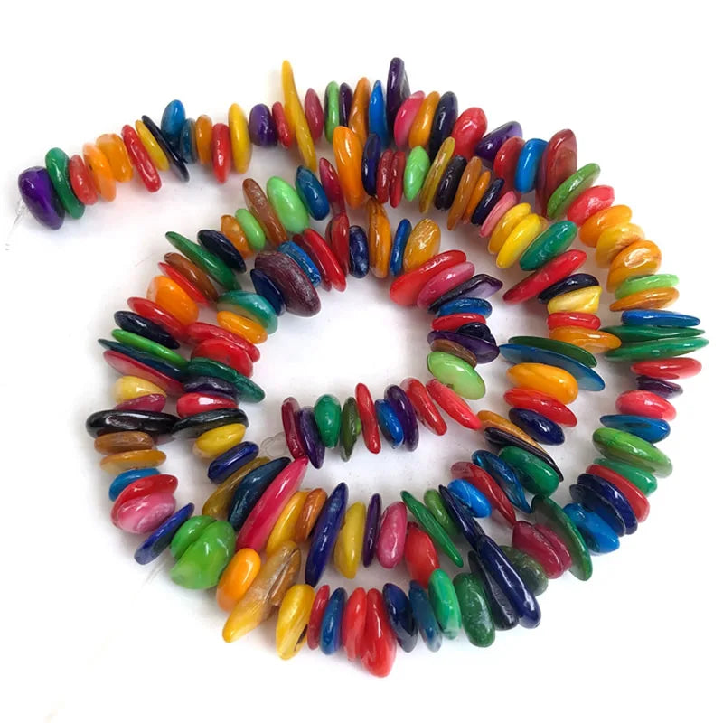 Natural Stone Chips Beads 5-8mm Irregular Gravel Crystal Quartz For Jewelry Making Freeform Beads Diy Necklace Bracelet 15''