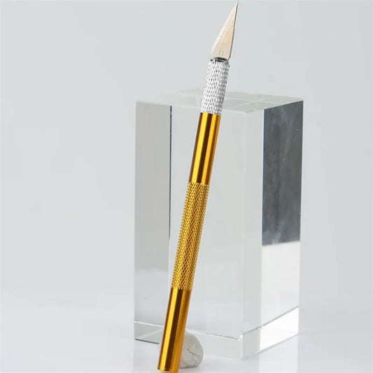 Engraving Craft Knife Metal Non-Slip Scalpel Carving Knife Craft Hobby Scalpel For Art Stationery Supplies Phone Repair Tools