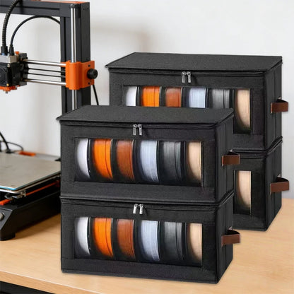 Filament Storage Bag - 3D Printer Filament Storage Containers, 3D Printing Accessories Holder Rack for Home, Office Workshop