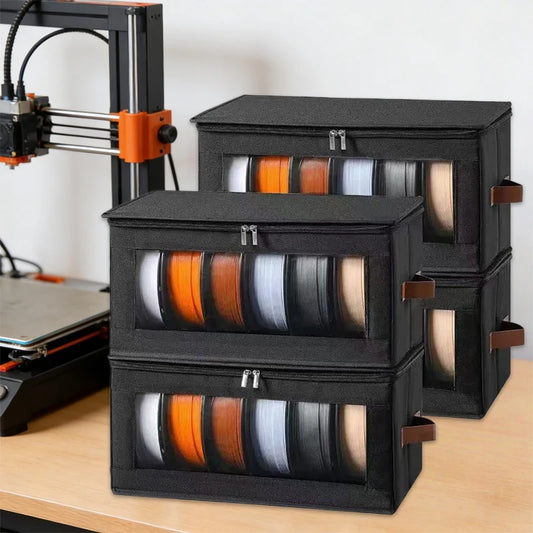 Filament Storage Bag - 3D Printer Filament Storage Containers, 3D Printing Accessories Holder Rack for Home, Office Workshop