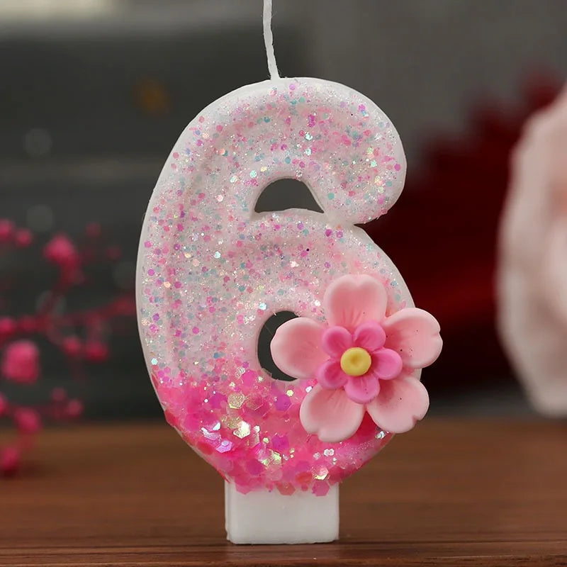 Creative digital candle birthday cake decoration daily necessities birthday candle - 6