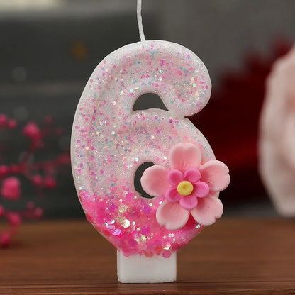 Creative digital candle birthday cake decoration daily necessities birthday candle - 6