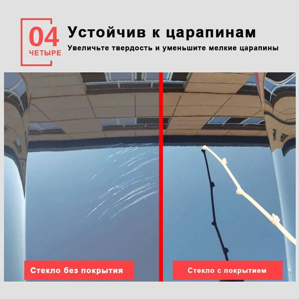 2Pcs 30ml 10H Anti-Scratch Auto Ceramic Glass Coat Liquid Hydrophobic Paint Care Polish Super Detailing Coating For Car Styli