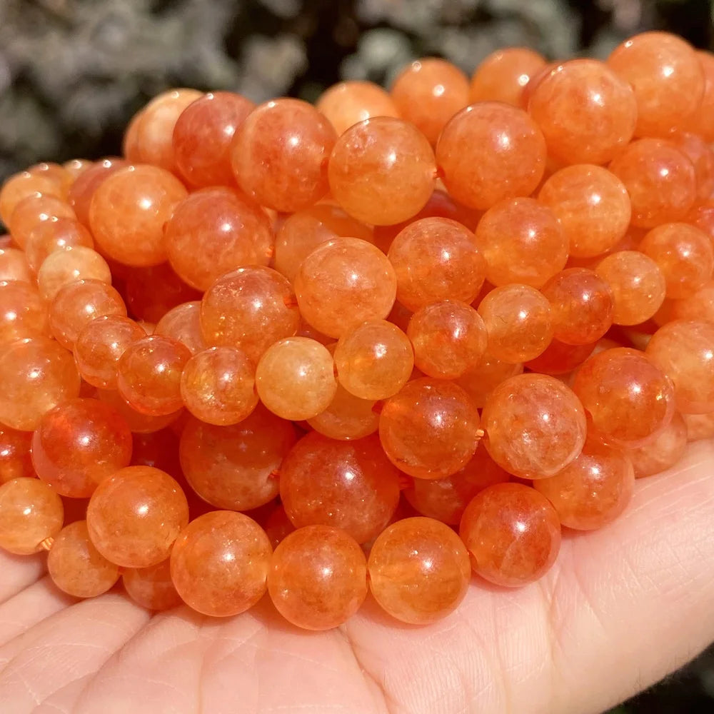 Natural Stone Beads 4 6 8 10mm Tiger Eye Lava Amazonite Turquoises Agates Jaspers Beads For Jewelry Making DIY Bracelet Neckl