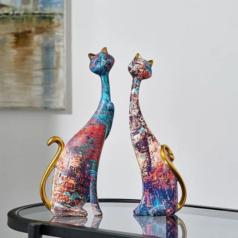 Abstract Character Ornaments Home Living Room TV Cabinet Decoration Office Art Yoga Decoration Statue Sculptures