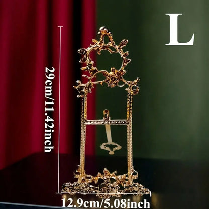 European Classical Home Photo Frame Decoration Ornament, Wedding Display Rack, Item Storage Rack, Best Gift for Valentine's D