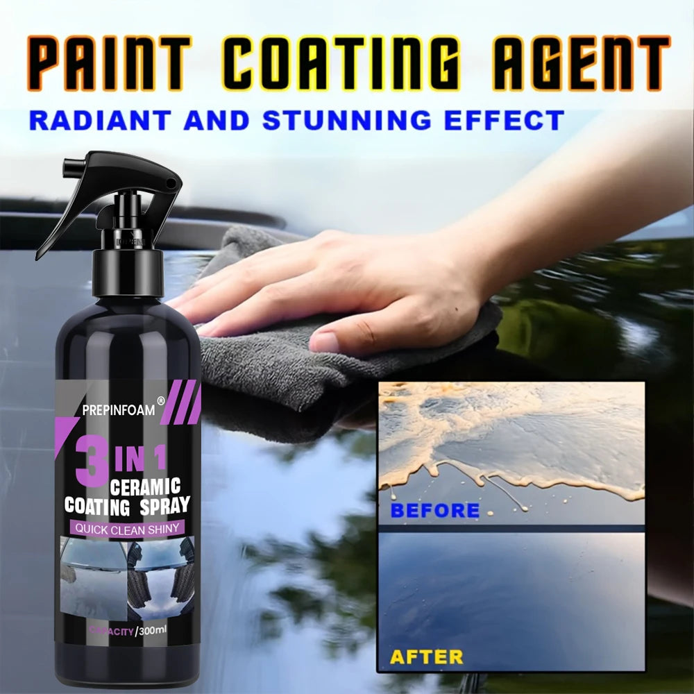 Ultimate Ceramic Coating Spray Coatin Nano Crystal Hydrophobic Layer Polishing Paint Coating Agent Polish Nanos Coatings