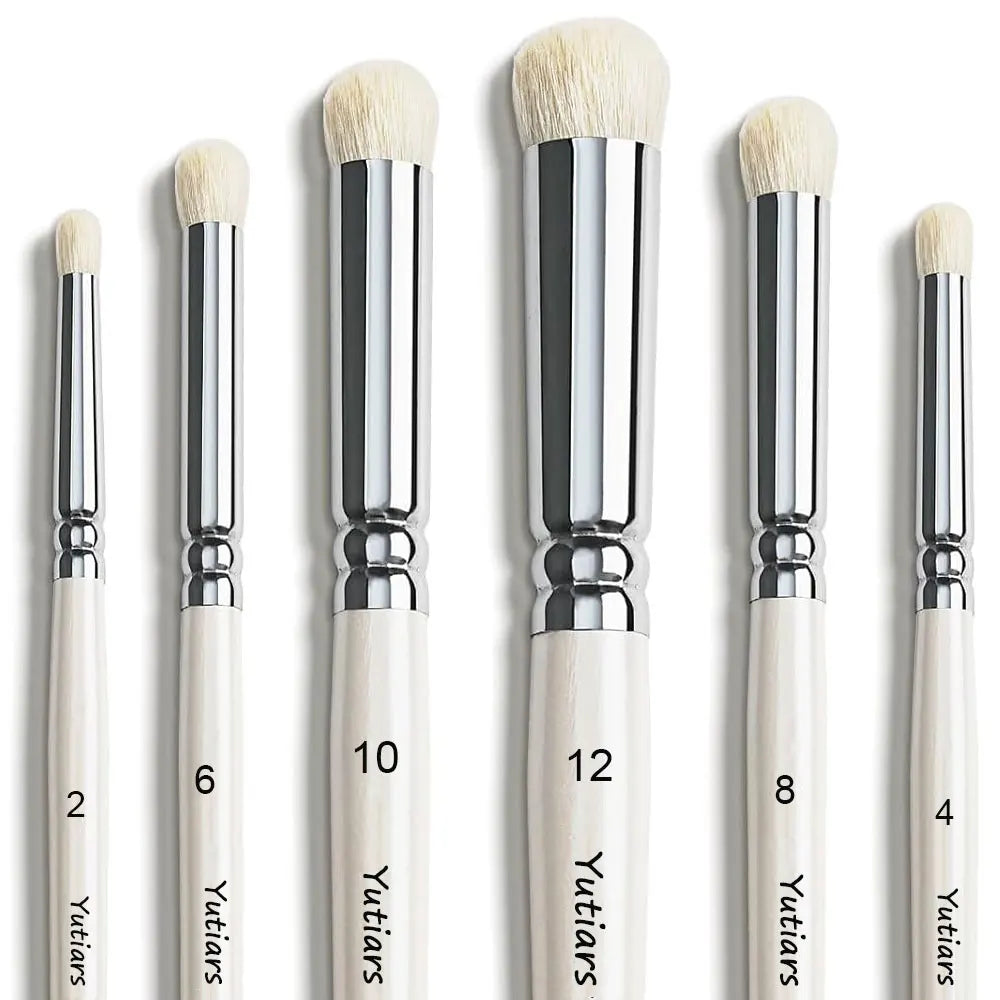 3/6pcs Dry Brush Miniature Painting, Wool Professional Drybrush Set, Hobby Detail Paint Brushes for Miniature 40K Model Paint