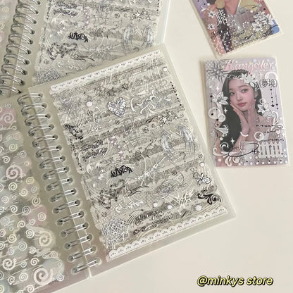 Kawaii 32 Sheets Kpop Stickers Book Decorative Journal Material Kids Gift School Stationery - B