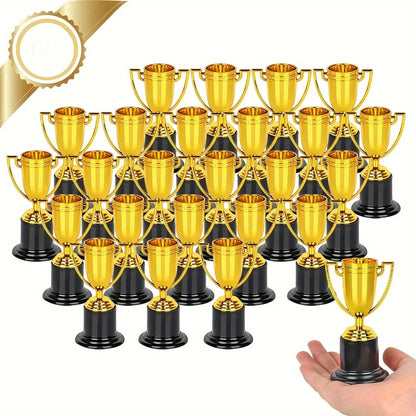 20pcs Elegant Trophy Awards - Durable Decorative Trophies for Corporate, School, Celebration Trophies, Sleek Tower Trophy - g