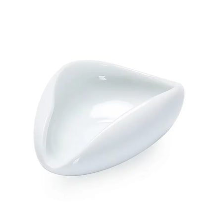 Coffee Bean Measuring Cup Ceramic Weighing Tray Coffee Powder Dosage Tray Suitable for Home Cafe Simple Coffee Tray Accessori