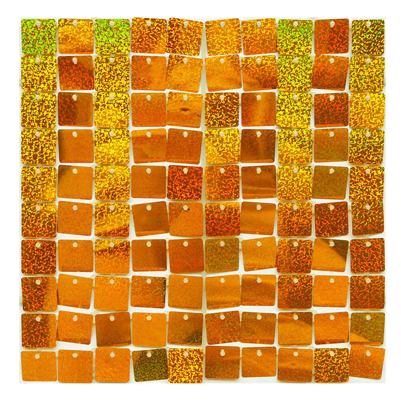 6-30Pcs Colorful Glitter Sequins Background Wall Panels Light Gold Square Shiny Panels Wedding Birthday Christmas Party Backd