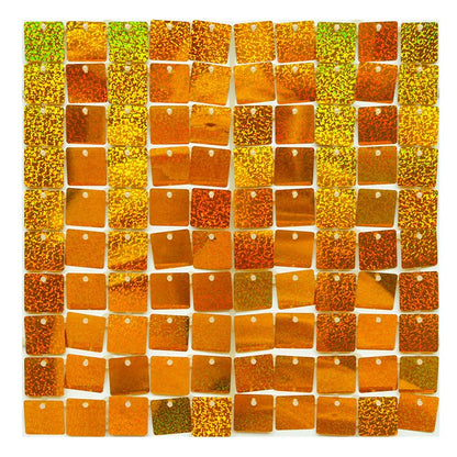 6-30Pcs Colorful Glitter Sequins Background Wall Panels Light Gold Square Shiny Panels Wedding Birthday Christmas Party Backd