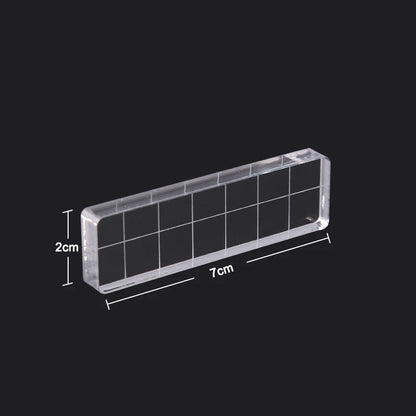 Acrylic Silicone Clear Stamps Block For Scrapbooking DIY Album Cards Decoration Embossing Handle Starter Shape Stamp - 2