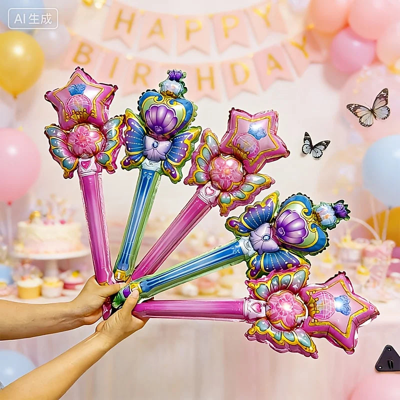 18 Balala Medium-Sized Balloons, Party Balloons, Birthday Balloons, Photo Booth Props, Suitable for Birthday Parties, Outdoor