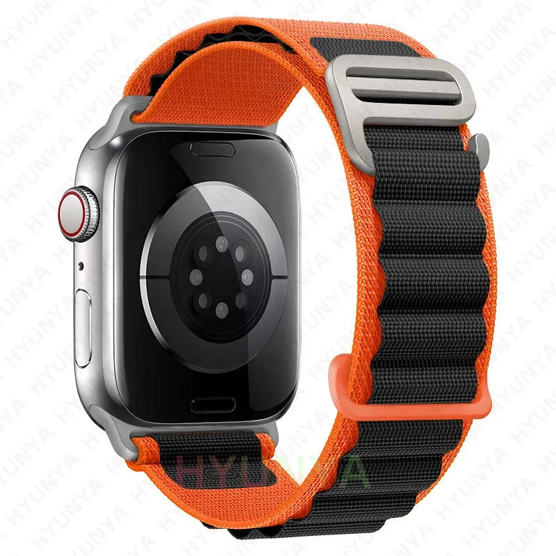 Alpine Strap For Apple Watch Band Ultra 4 2 3 Watchband 45mm 49mm 42mm 46mm 44mm 41mm 40mm Bracelet Iwatch Series 12 11 9 SE 