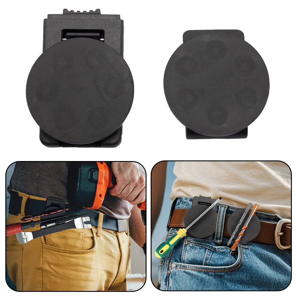 Magnetic belt buckle adjustable portable rubber wrap magnetic suction cup suction screw hardware hand tool accessories