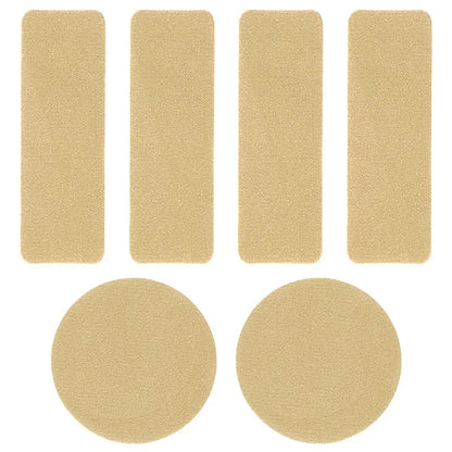 6pcs Sports Shoe Patches for Damaged Side Edges Inner Lining & Heel Wear - Shoe Repair Stickers for Extended Footwear Life - 