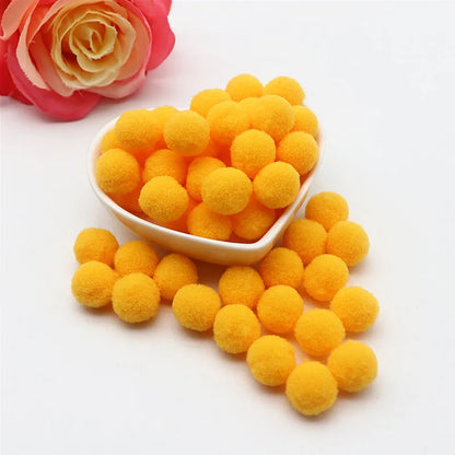 15g Fluffy Soft Pompom 8 Mm 10 Mm 15 Mm 20 Mm 25 Mm 30 Mm Plush Pompom DIY Home Decoration Crafts Toys - 38 / 8mm 15g