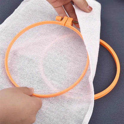 Embroidery Hoop Cross-Stitch Frame Hoop Circle Embroidery Shed DIY Handmade Craft Sewing Needwork Supplies Tools 7.3-27cm