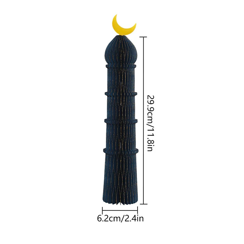 Ramadan decorations 2026 Honeycomb Ball Party Favors Gifts Ramadan Decoration 2026 Ramadan Festival Eid Bedroom Backdrop Deco