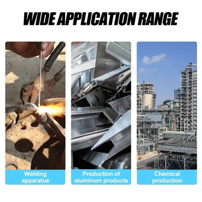 Low Temperature Easy Melt Aluminum Universal Welding Rod Cored Wire Rod Solder No Need Solder Powder Weld Bar for Propane Tor