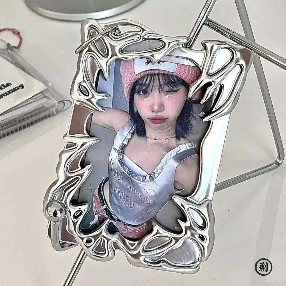 Electroplating Photocard Holder - Personalized Kpop Star Card Protection Cover