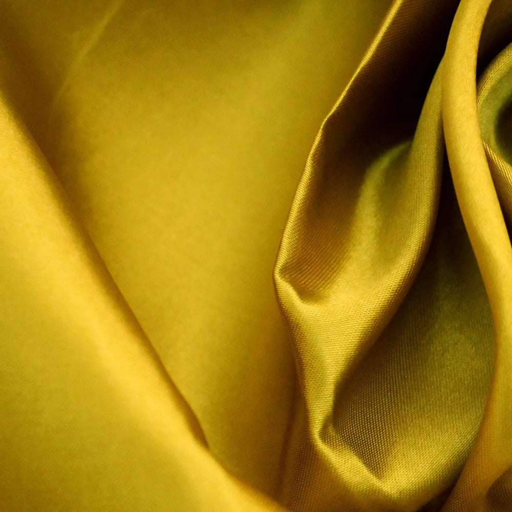 34 Color Soft Satin Fabric Wedding Party Decoration Box Lining DIY Clothing Sewing Background Accessories - Gold / 100cm L by