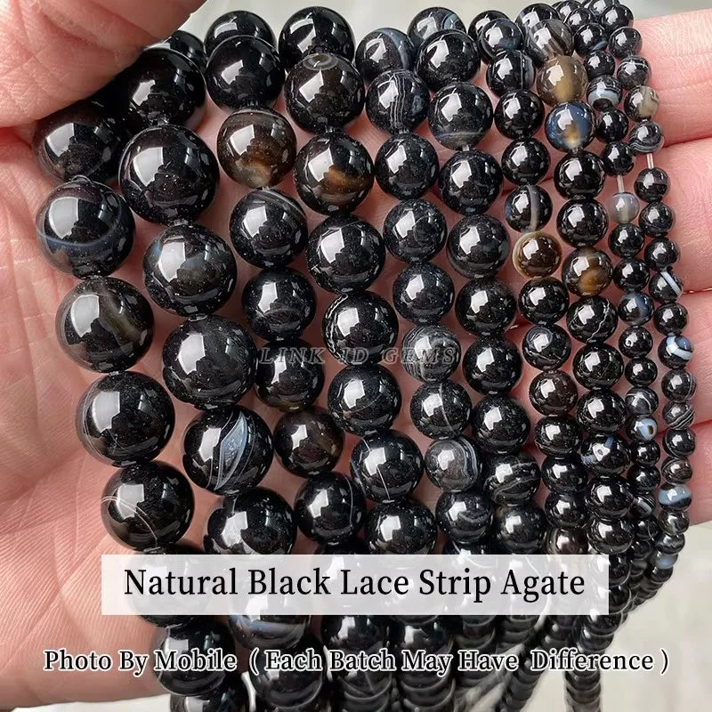 Natural Stone Golden Obsidian Bead Irisation Round Loose Spacer 4 6 8 10 12mm For Jewelry Making Diy Bracelet Necklace Access