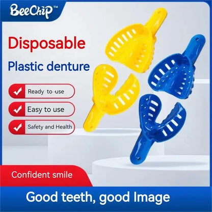 Disposable Dental Specialized Tools Dental Trays For Impressionsdental Trays Daily Care Rounded Edges For Cleaning Dental Too