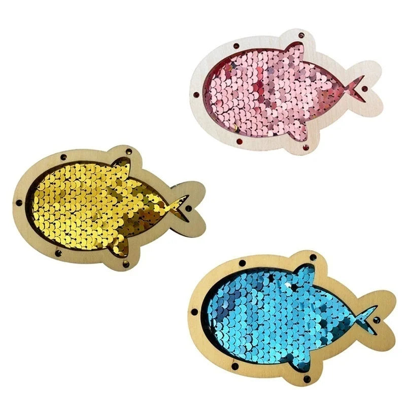 DIY Montessori Busy Board Accessories Bee Flower Gear Gate Educational Toys LED Lamp Drum Learning Wooden Game Busy Board Toy