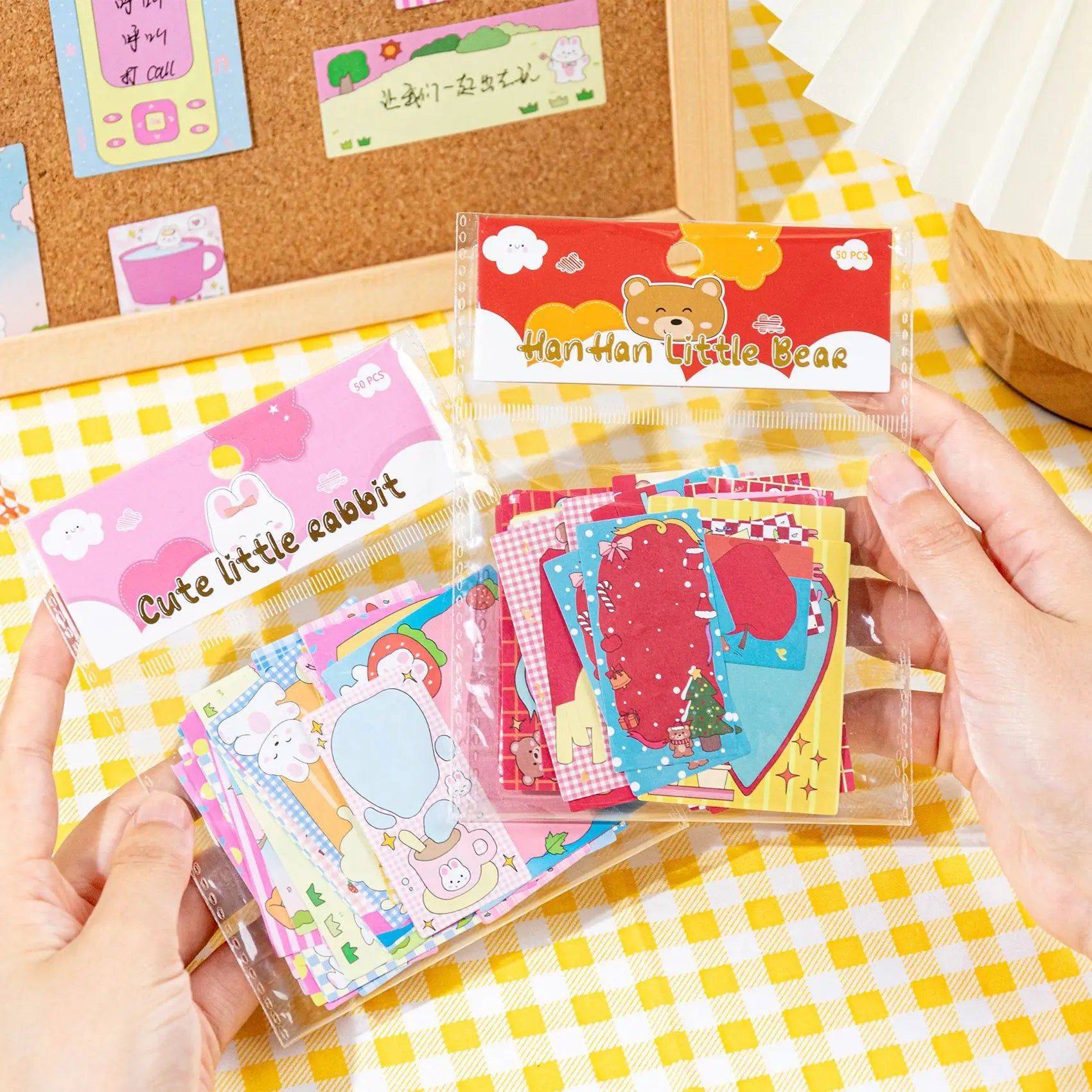 4 types 50 pcs Cute pet note series sticker Scrapbooking Material handmade Diary Album Junk Journal Supplies